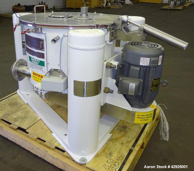 Reconditioned: Ametek Tolhurst 24 x 12 Perforated Basket Centrifuge