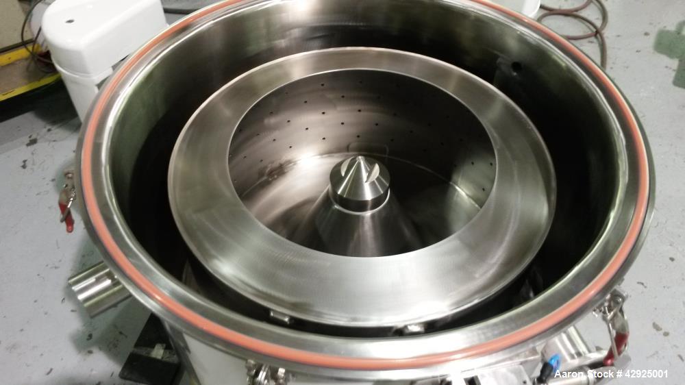 Reconditioned: Ametek Tolhurst 24 x 12 Perforated Basket Centrifuge