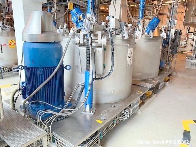 Used Andritz/Kmpt Process Technology Vertical Basket Centrifuge