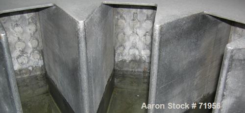 USED: Barrett washer dryer centrifuge, model WDS. Stainless steel. Approximately 36" diameter x 14" deep. Top door with sightglass. Rated approx 15 loads per hour at 250 pounds per load. 900 rpm. Dir...