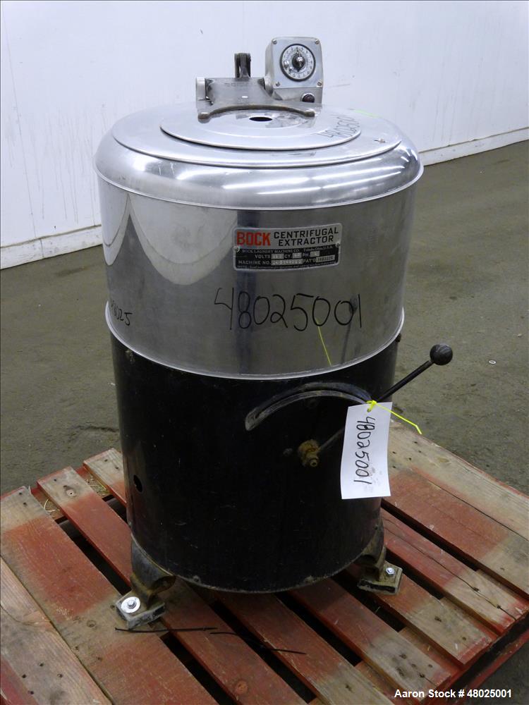 Used- Bock Centrifugal Extractor, Model 24-BC.