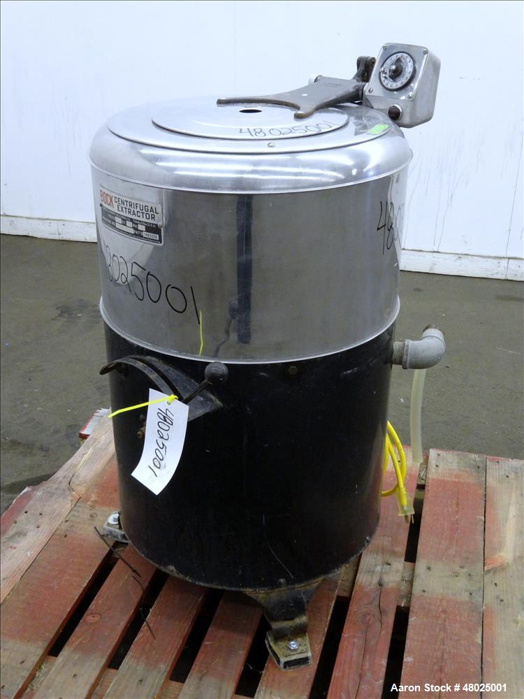 Used- Bock Centrifugal Extractor, Model 24-BC.