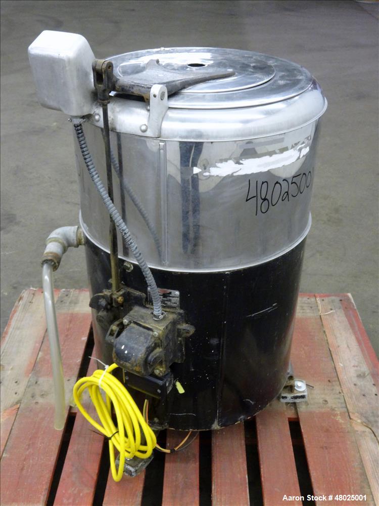 Used Bock Centrifugal Extractor, Model 24-BC.