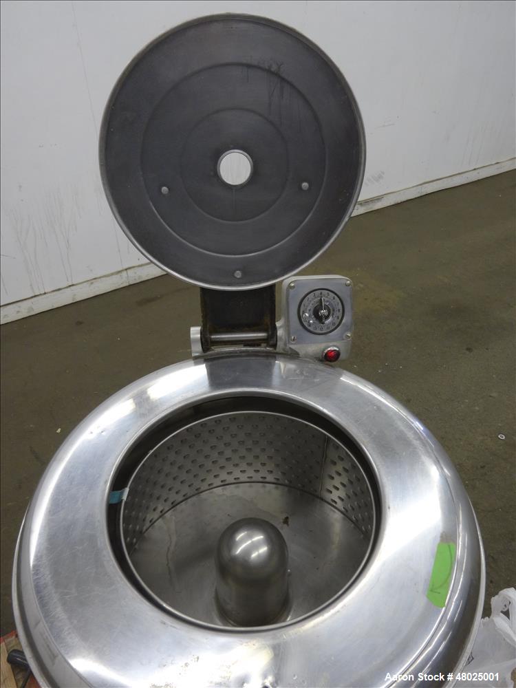 Used Bock Centrifugal Extractor, Model 24-BC.