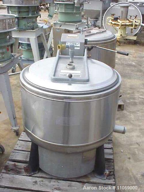 Unused-Bock 805TX perforated basket centrifuge, stainless steel construction on product contact areas. Top load, top unload,...