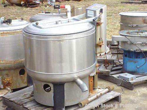 Unused-Bock 805TX perforated basket centrifuge, stainless steel construction on product contact areas. Top load, top unload,...