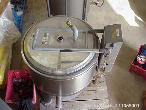 Used Bock 805TX perforated basket centrifuge, stainless steel construction on product contact areas. Top load, top unload, max bowl speed 2250 rpm, 2.19 cubic foot cake capacity, hinged inspection do...