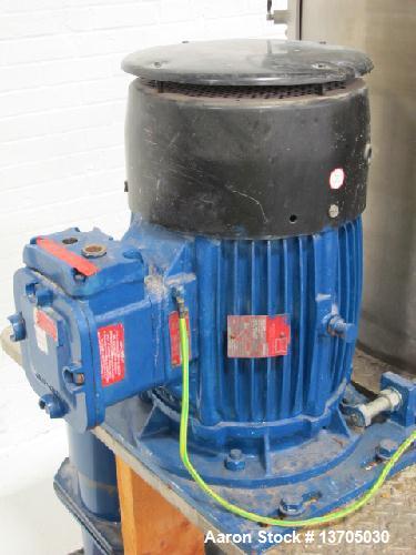 Used- Broadbent 34" x 14", Series E, Perforated Basket Centrifuge