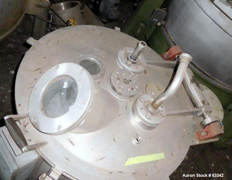 Used Ellerwerk Perforated Basket Centrifuge, Type 733C
