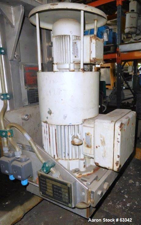 Used Ellerwerk Perforated Basket Centrifuge, Type 733C