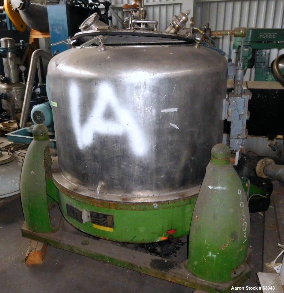 Used Heine Perforated Basket Centrifuge