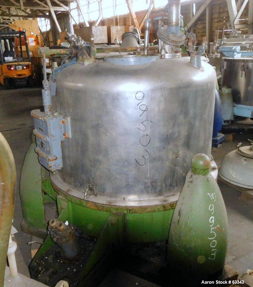 Used- Heine Perforated Basket Centrifuge