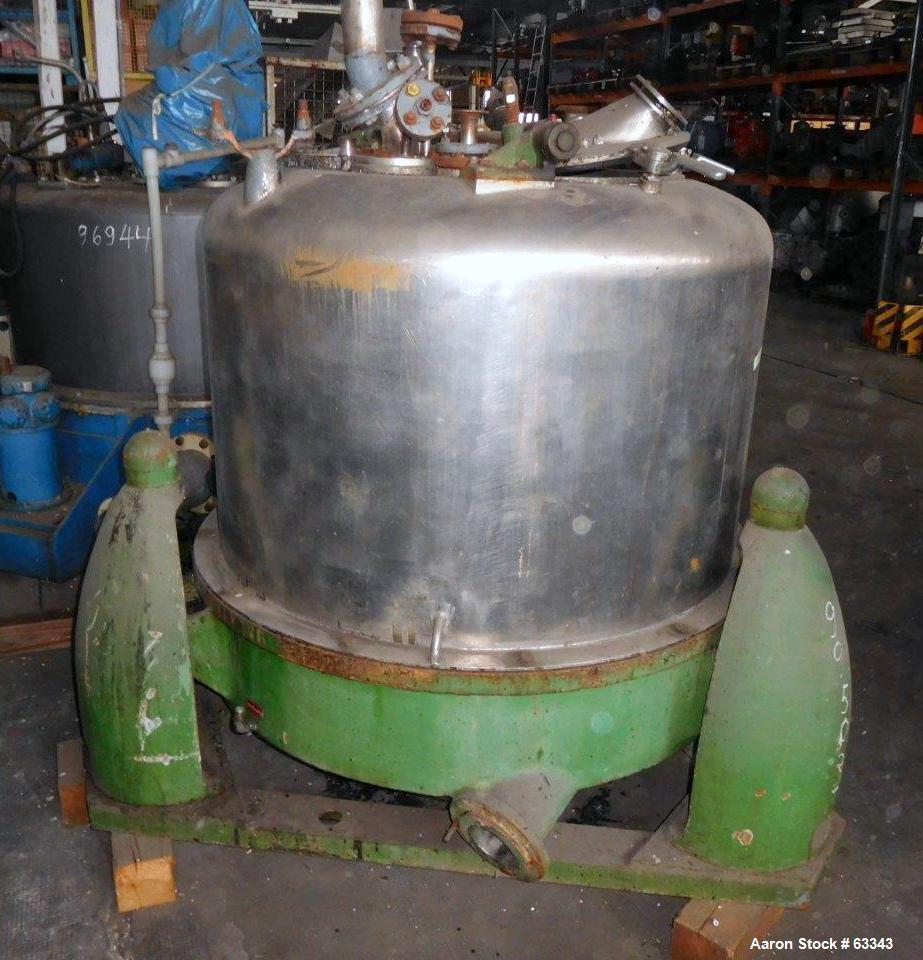 Used Heine Perforated Basket Centrifuge