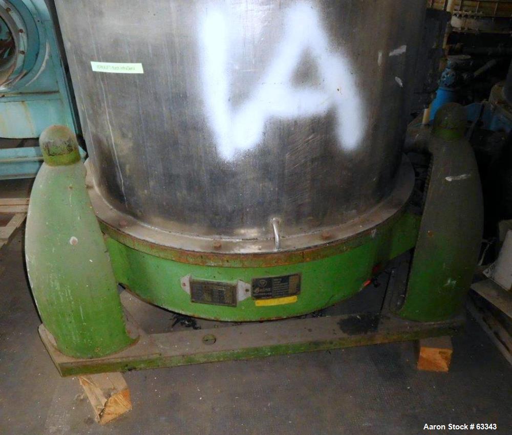 Used Heine Perforated Basket Centrifuge