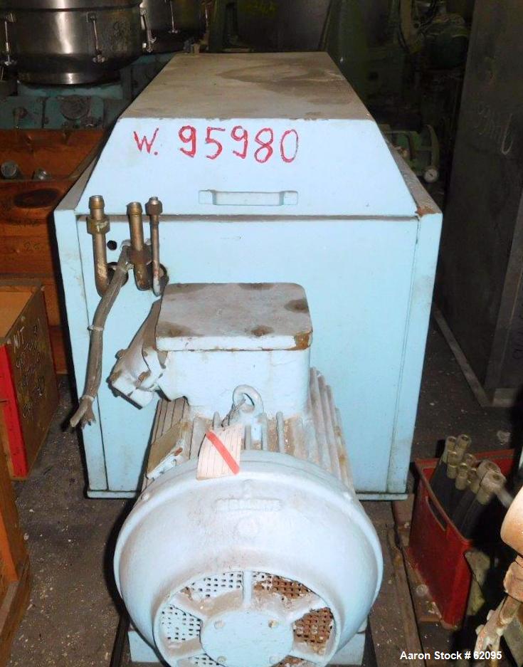 Used Kraus Maffei/Ellerwerk Vertical Basket Centrifuge, Type ZE640- PZ-IO-1200