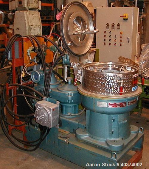 Used- Rousselet Basket Centrifuge, Type RC50PXME