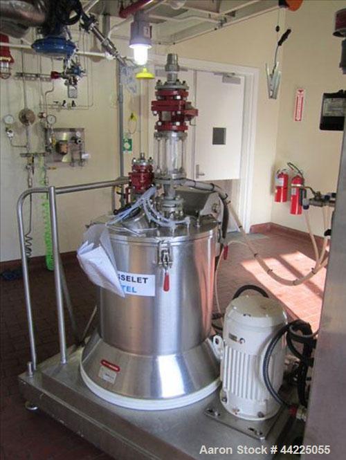 Used Rousselet / Robatel Basket Centrifuge, Model RC50VXR