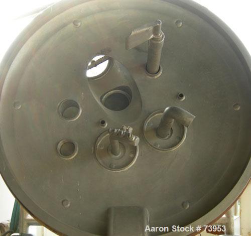 Used Stainless Steel Rousselet Perforated Basket Centrifuge, Model SC85-3KSAR