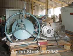 Used Stainless Steel Rousselet Perforated Basket Centrifuge, Model SC85-3KSAR