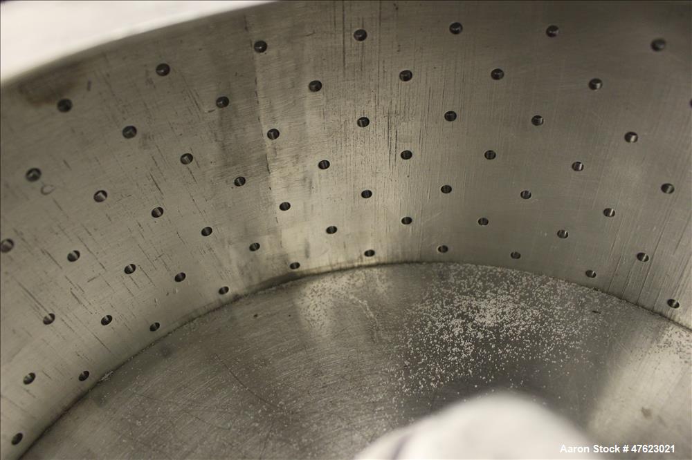 Used Fletcher/Sharples 14" x 6" Fletcher Perforated Basket Centrifuge, Size 14.