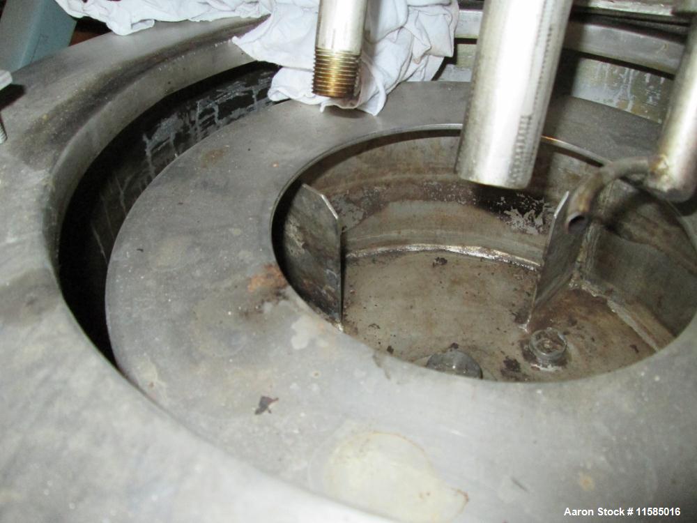 Used- Stainless Steel Sharples Solid Bowl Centrifuge