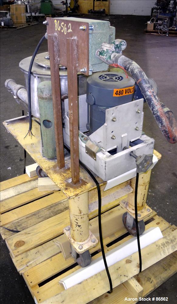 Used Stainless Steel Tolhurst Perforated Basket Centrifuge, Model 12