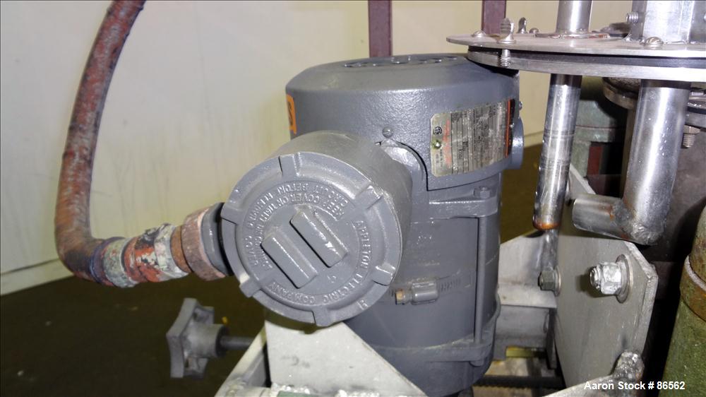 Used Stainless Steel Tolhurst Perforated Basket Centrifuge, Model 12
