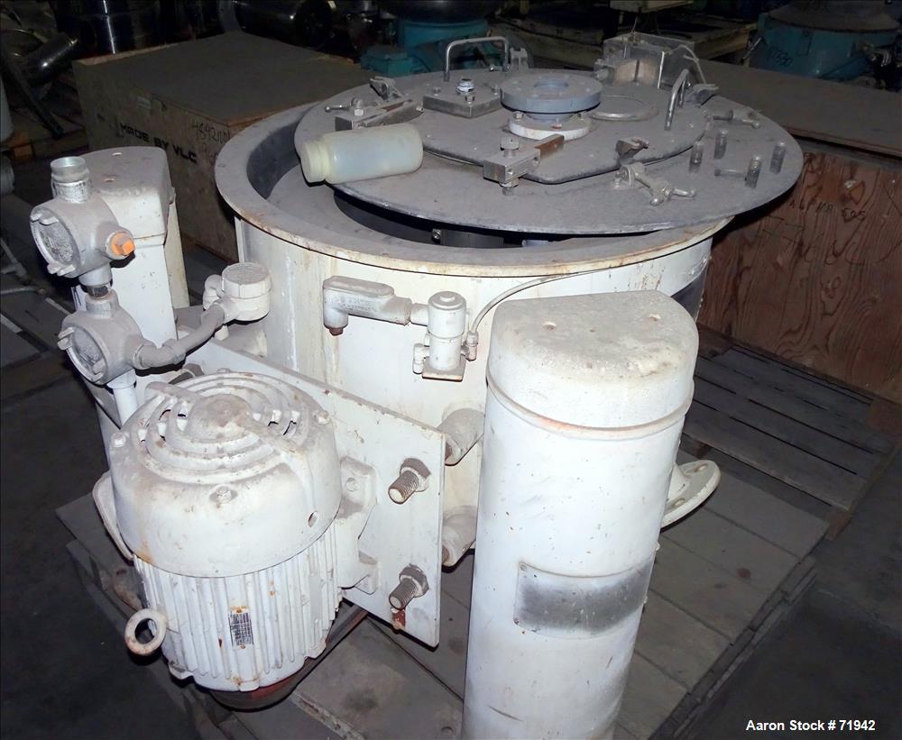 Used- Ametek/Tolhurst Perforated Basket Centrifuge