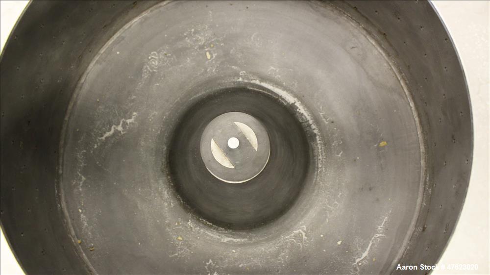 Used Tolhurst 30" x 18" Center-Slung Perforated Basket Centrifuge