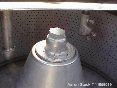 Used- Stainless Steel Tolhurst Ametek Basket/Batch Centrifuge