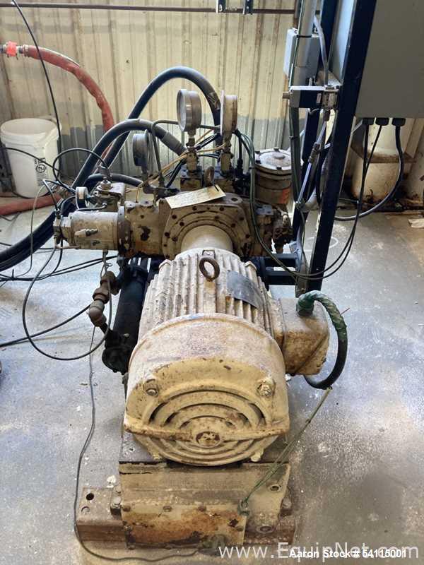 Used Tolhurst Basket Centrifuge, 30" diameter, Stainles steel. Top Unload.  Pilot Plant Centrifuge With Hydraulic Drive