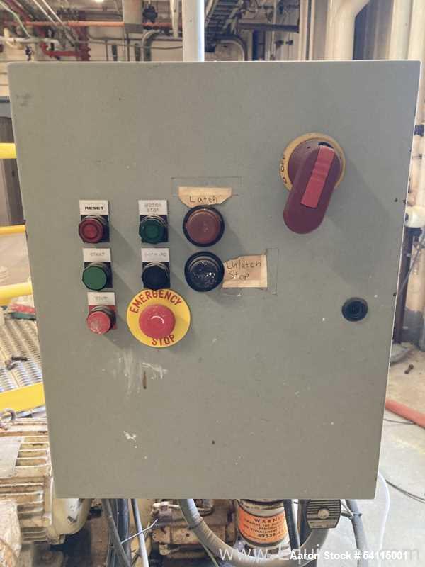 Used Tolhurst Basket Centrifuge, 30" diameter, Stainles steel. Top Unload.  Pilot Plant Centrifuge With Hydraulic Drive