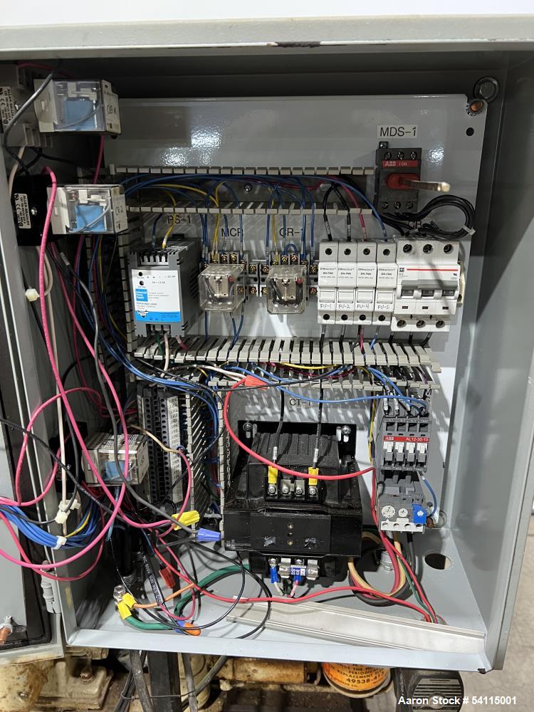 Used Tolhurst 30” Basket Centrifuge | Top Unload | 0–1000 RPM | Stainless Steel | Hydraulic Drive | 7.5 HP Motor