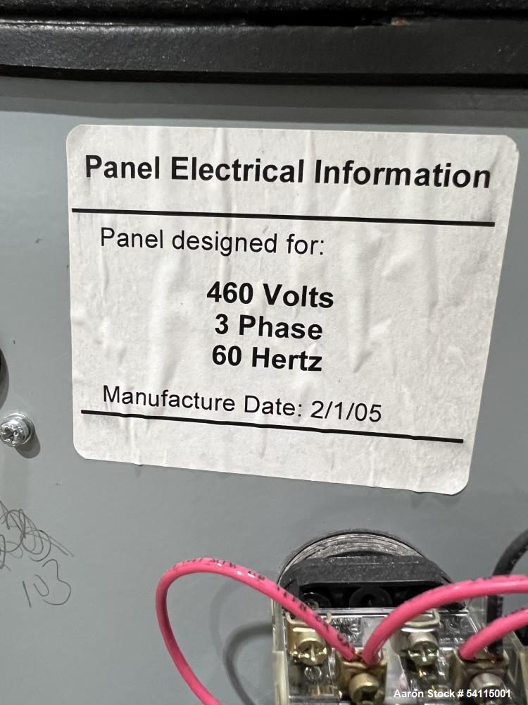 Used Tolhurst 30” Basket Centrifuge | Top Unload | 0–1000 RPM | Stainless Steel | Hydraulic Drive | 7.5 HP Motor