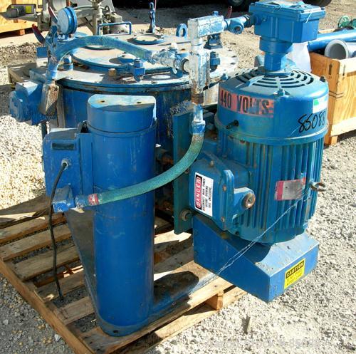 Used Tolhurst Perforated Basket Centrifuge