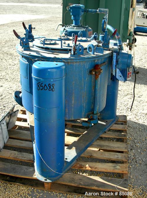 Used Tolhurst Perforated Basket Centrifuge