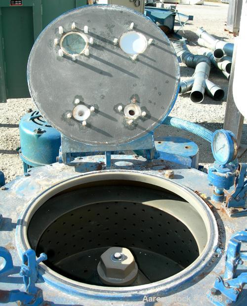 Used Tolhurst Perforated Basket Centrifuge