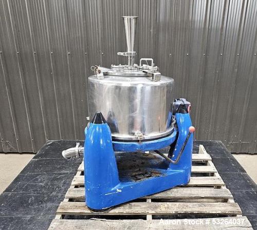 Used US Filtermaxx PTDM25 Basket Centrifuge | 25 kg Capacity, Food Grade