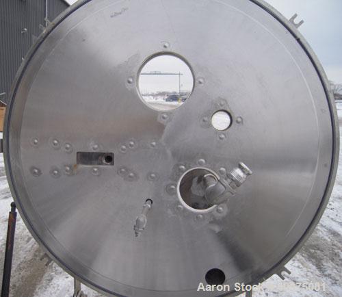 Used Western States 26" x 12" Perforated Basket Centrifuge. 316 stainless steel construction (product contact areas), top load, top unload. Maximum bowl speed 1900 rpm, basket solids capacity 94 poun...