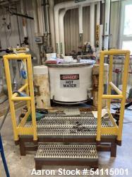 Tolhurst Top Unload Perforated Basket Centrifuge.