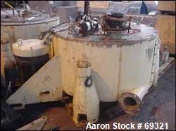 Used- Stainless Steel ATM Perforated Basket Centrifuge