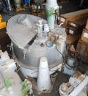Used Alfa Laval Vertical Basket Centrifuge, Type PAZ12506