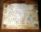 Used Alfa Laval Vertical Basket Centrifuge, Type PAZ12506