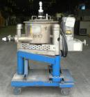 Used Ametek Centerslung Perforated Basket Centrifuge, Model 84