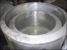Used-Bock 30" x 16" perforated basket centrifuge, stainless steel construction on product contact areas, top load, top unloa...