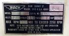 Used Bock Centrifuge, Model 606. 60 lb. dry weight capacity. 30