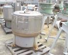 Unused-Bock 805TX perforated basket centrifuge, stainless steel construction on product contact areas. Top load, top unload,...