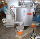 Used Ellerwerk Perforated Basket Centrifuge, Type 733C