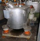 Used Ellerwerk Perforated Basket Centrifuge, Type 733C