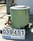 Used Hoffman Perforated Basket Centrifuge, Model 7020, Type BAA, Monel Construction. 20